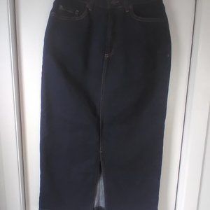 LTS Midi Denim skirt, Size 4